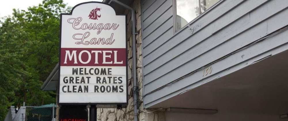 Cougar Land Motel Pullman Eksteriør bilde