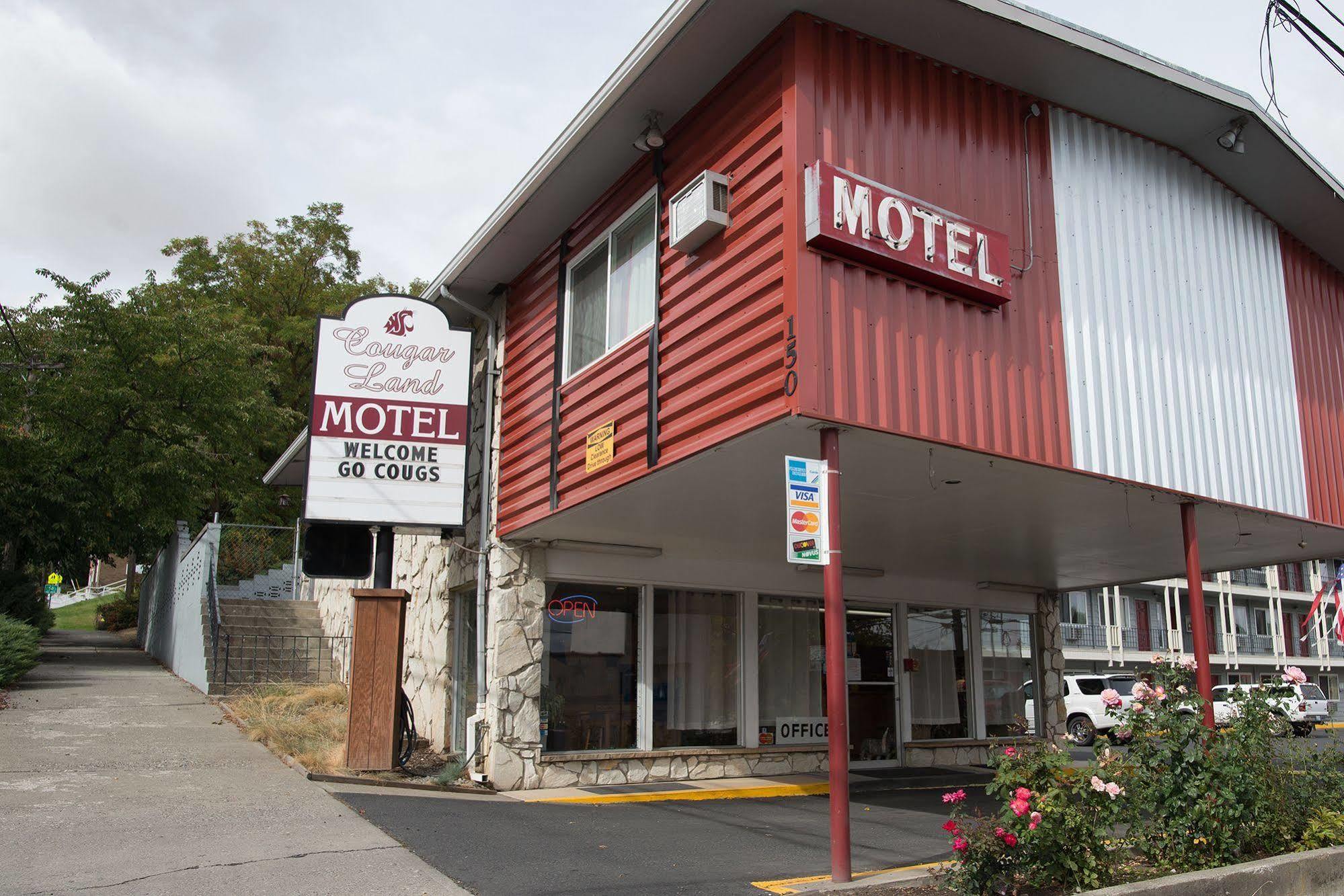 Cougar Land Motel Pullman Eksteriør bilde